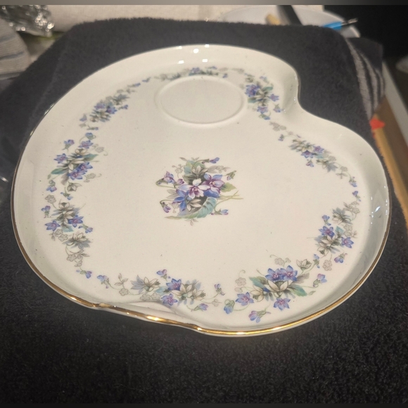 Vintage Snack Plate (no cup) Violette #3054. Made in Japan by Noritake 1948. - Picture 3 of 5